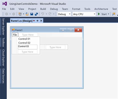 Image result for Create Controls to a Form by Coding