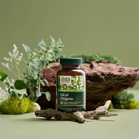 Oil of Oregano Capsules: Vegan Ancient Remedy: Gaia Herbs®
