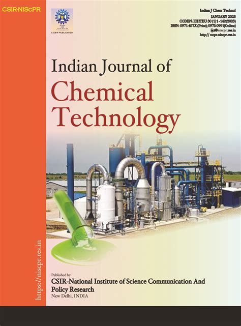 Indian Journal of Chemical Technology (IJCT)