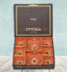 Delicia 5 Piece Glass Bowl Set Manufacturers and Suppliers from Firozabad