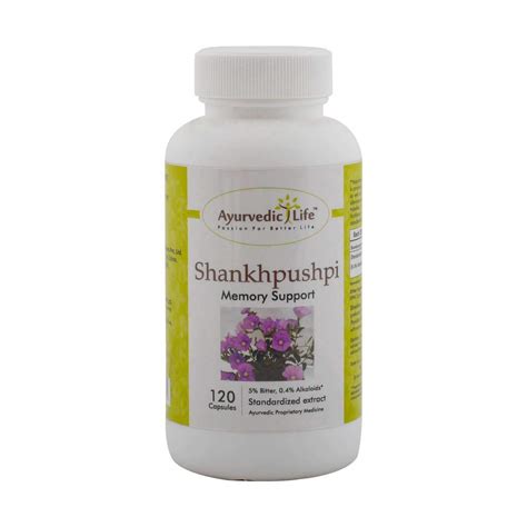 Buy Ayurvedic Life Shankhpushpi Capsules 240mg - 120 Capsules Online at ...