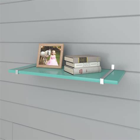 Buy Helios Luke Teal Floating Shelf - 90x24cm from Helios by Home ...