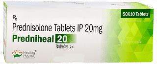 Predniheal 20 Tablet 10 - Uses, Side Effects, Dosage, Price | Truemeds