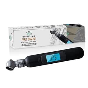 OTOROYS Digital Tyre Air Pressure monitoring Gauge, LCD Display, Zinc ...