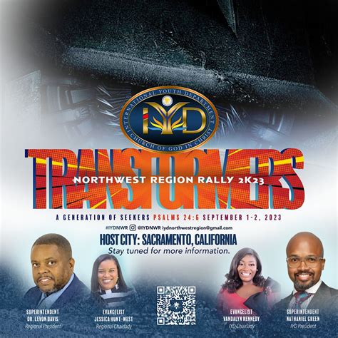 Northwest Region Rally 2023, Greater Grace Worship Center, Sacramento ...