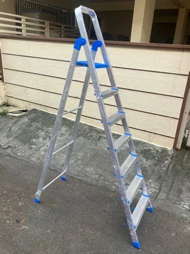 Aluminum Step Ladder - EASY 7 STEP ALUMINIUM LADDER (6+1) Trader ...