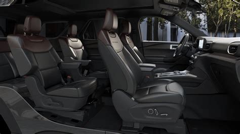 2020 Ford Explorer Interior Trim Material and Color Options