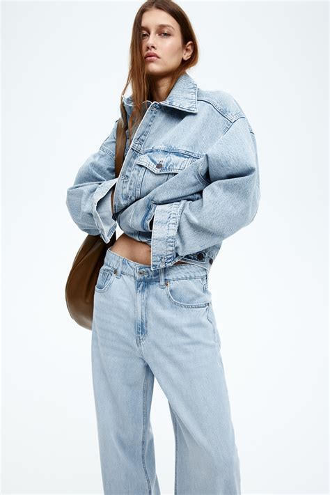 Denim Jackets for Women | Oversized, Cropped & More | H&M IN