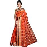 WoodenTant Women's Tant Cotton Saree (WCS103 , Beige) : Amazon.in: Fashion