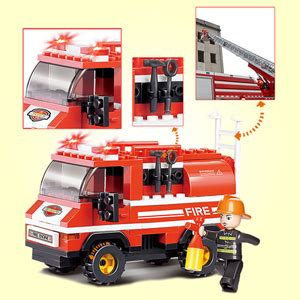 Sluban Mini Fire Truck, Multi Colour : Amazon.in: Toys & Games
