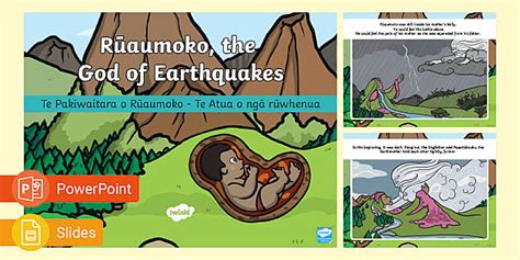 Rūaumoko - Māori God of Earthquakes and Volcanoes PowerPoint
