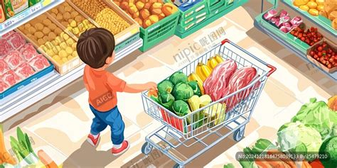 菜市场 Cartoon 的图像结果