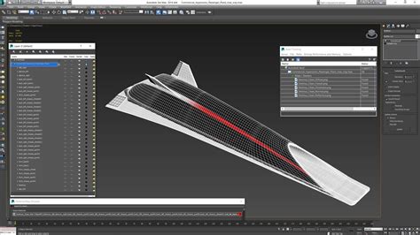 3D Commercial Hypersonic Passenger Plane - TurboSquid 2270109