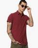Buy Maroon Shirts for Men by Jack & Jones Online | Ajio.com