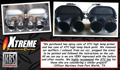 Buy XTC Aerosol Jet Black - High Temperature Paint - Header Paint ...