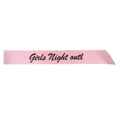 LOOM TREE® Girls Night Out Lady Girls Satin Sashes Hen Stag Night ...