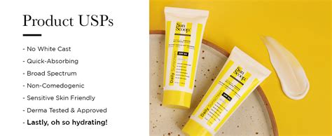 SunScoop Brightening Daily Sunscreen SPF 50 | Zinc Oxide UV Filter for ...