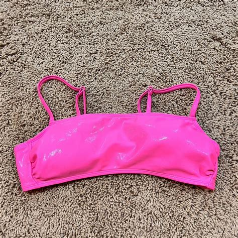 Target Women's Pink Bikini-and-tankini-tops | Depop