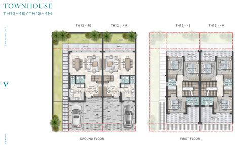 Damac Verona Villas at Damac Hills 2, Dubai - Floor Plan
