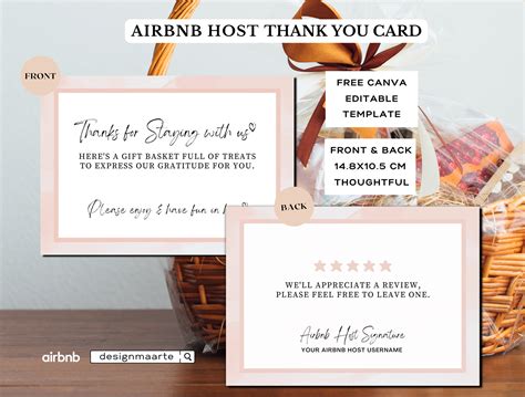 Airbnb Gift Basket Card Airbnb Host Kitchen Food Treats Wine Welcome ...
