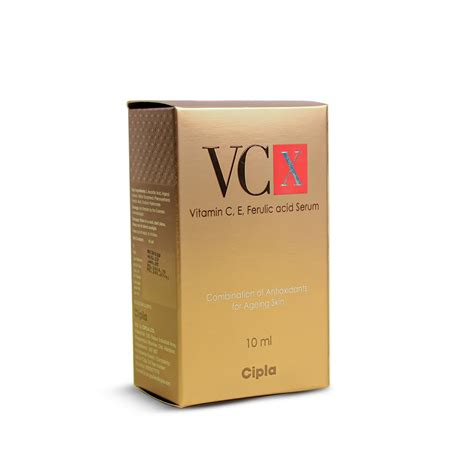 Cipla VCX Vitamin C Face Serum for Ageing Skin | Anti-aging Formula ...