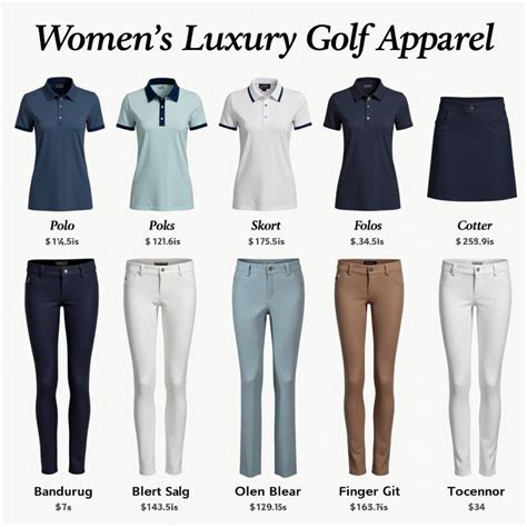 Luxury Golf Apparel Brands Womenʼs | Golf Life Wiki