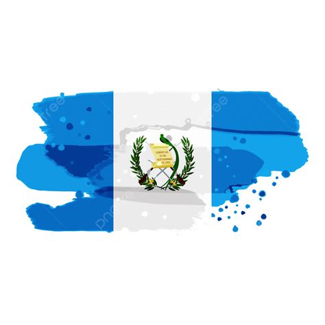 Guatemala Flag Hd Transparent, Guatemala Flag With Grunge Brush ...