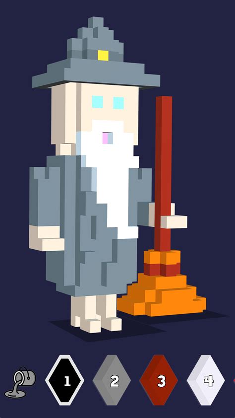 Halloween 3D Color By Number - Pixel Art, Voxel Coloring Book - App on ...