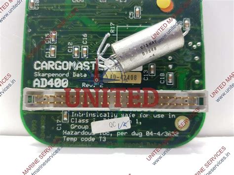SKARPENORD AD400 CARGOMASTER PCB AD400R2 REV 2 | United Marine Services