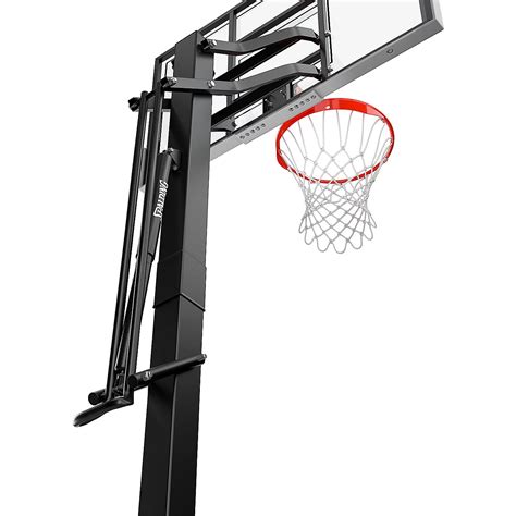 Spalding Accuglide 54 in Inground Acrylic Basketball Hoop | Academy