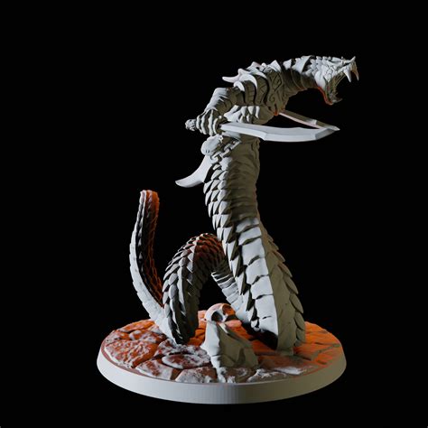 Yuan-ti Abomination Miniature A for D&D, Dungeons and Dragons ...