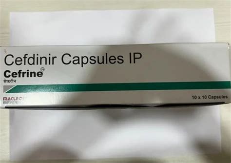 Cefdinir Capsules 300 Mg at ₹ 800/strip in Nagpur | ID: 2855655550255