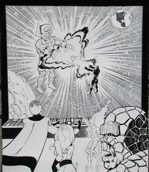 Galactus vs. Darkseid w/Fantastic Four, in ken branch's October 2007 ...