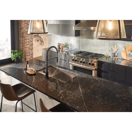 Moen 5923BLS Align 1.5 GPM Single Hole Pre-Rinse Pull Down Kitchen ...