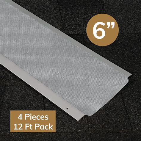 6-INCH Style Gutter Guard | 12-FT Pack - Superior Home Pro™ Gutter Guards