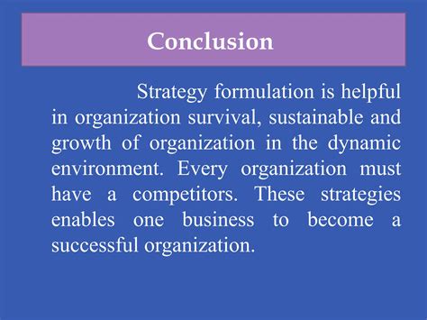 Strategy Formulation Models 的图像结果