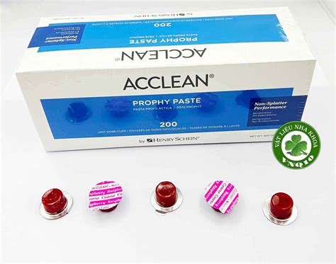 Sò đánh bóng cạo vôi Acclean prophy paste