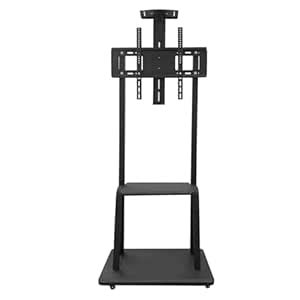 Buy SUPREME E-COMMERCE Movable Metal TV Trolley Stand with Wheels ...