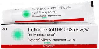 Revize Micro 0.025 % Gel 20 GM | Order REVIZE MICRO 0.25 % CREAM 20 GM ...