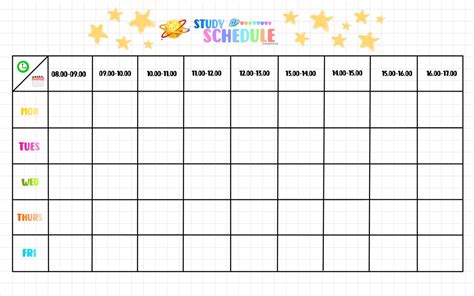 Class Schedule Printable 的图像结果