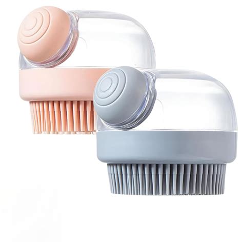 VISUAL ARREST Body Wash Shower Silicone Body Scrubber Massage Bath ...