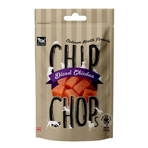 Chip Chops, Diced Chicken 250g – PETOLY