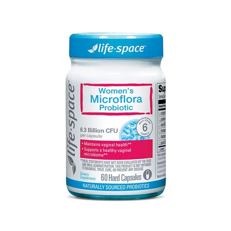 Life-Space Probiotic for Women - Supports Vaginal Health, Microflora ...