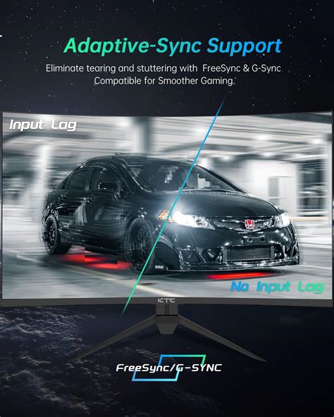 Buy KTC 32 inch Curved Gaming Monitor, 2K 165Hz Ultrawide Monitor ...
