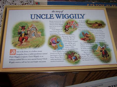 Uncle Wiggily Game, 1988, Milton Bradley