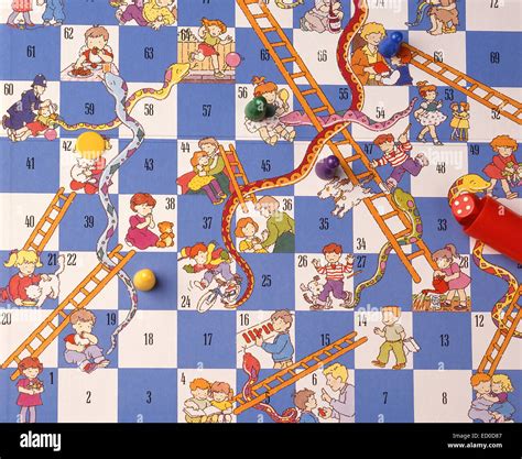 Chutes And Ladders Game Board