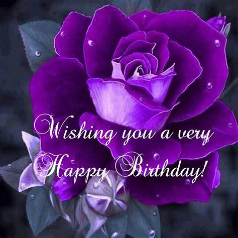 Pin by Jimmy Robinson on Happy Birthday | Purple happy birthday, Happy ...