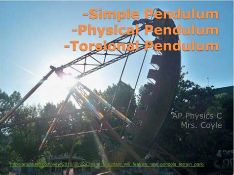 Image result for Simple Pendulum AP