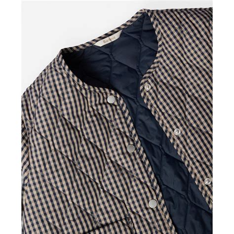 Barbour Women's Check Monroe Long Sleeve Quilted Jacket | Cruise Fashion
