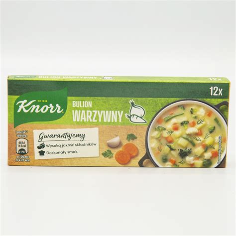 KNORR Vegetable Bouillon Cubes 120g - European Food Express